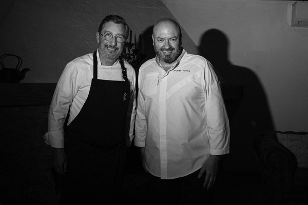 Andrés Torres y Joan Roca, foto de Josep Rodenas